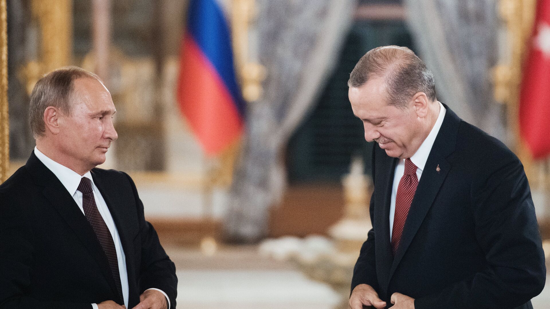 Визит президента РФ В. Путина в Турцию - Sputnik Արմենիա, 1920, 07.05.2021