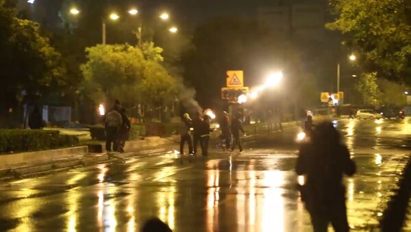 Беспорядки в Афинах во время демонстрации - Sputnik Արմենիա