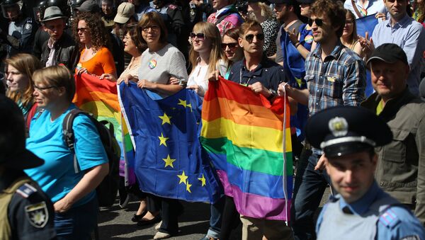 ЛГБТ-парад КиевПрайд-2016 - Sputnik Արմենիա
