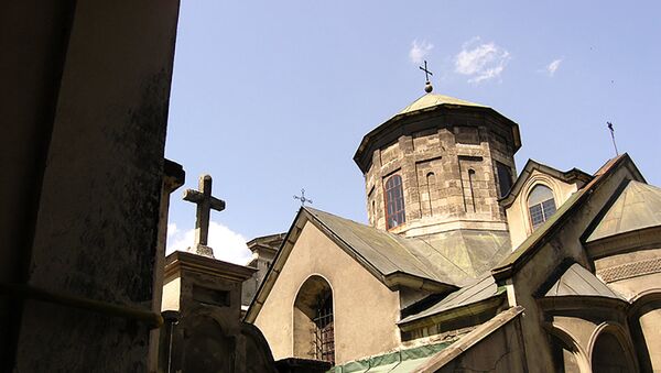 Армянская церковь. Львов, Украина - Sputnik Արմենիա
