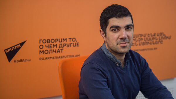 Секретарь Федерации баскетбола Армении Артур Назарян - Sputnik Արմենիա