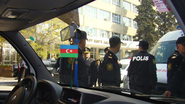 Полиция Азербайджана - Sputnik Արմենիա