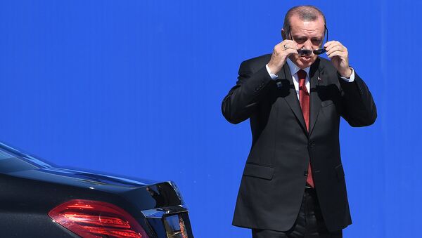 Президент Турции Реджеп Эрдоган - Sputnik Армения