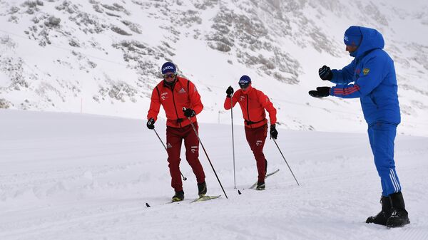 Лыжные гонки. Тренировочный сбор национальной команды - Sputnik Армения