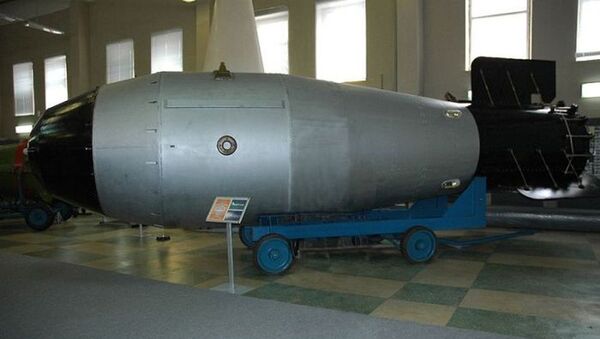 Макет водородной бомбы. Историко-мемориальный Музей ядерного оружия в Сарове - Sputnik Армения