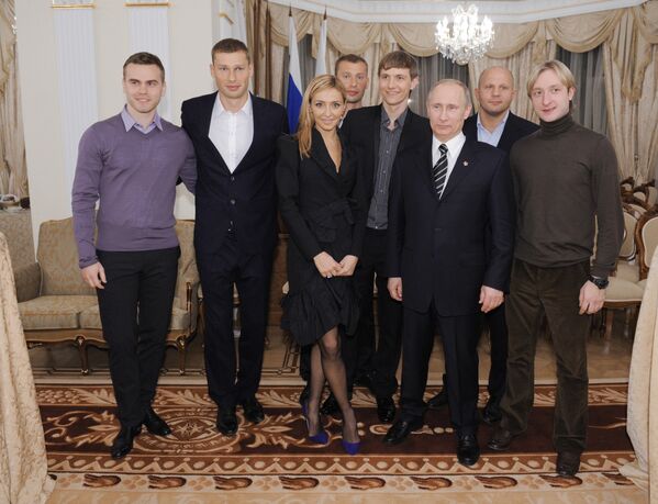 Հանդիպում ՌԴ նախագահ Վլադիմիր Պուտինի հետ 2012թ–ի մարտի 5–ին։ - Sputnik Արմենիա