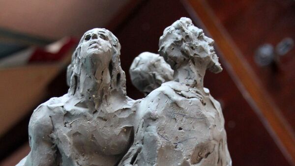Скульптура, посвященная рок-группе System Of a Down. Скульптор Айк Токмаджян - Sputnik Արմենիա