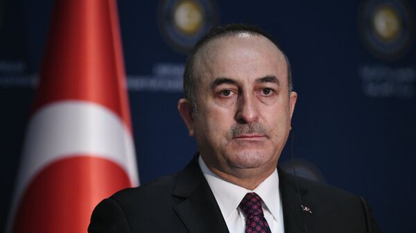 Министр иностранных дел Турции Мевлют Чавушоглу - Sputnik Армения