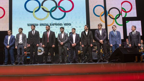 Церемония чествования десяти лучших спортсменов Армении - Sputnik Արմենիա