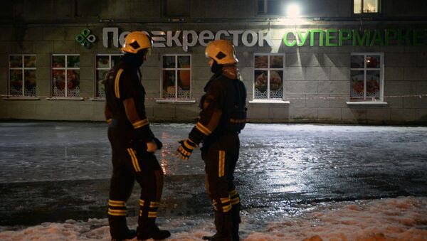 Взрыв в магазине Перекресток в Санкт-Петербурге - Sputnik Армения